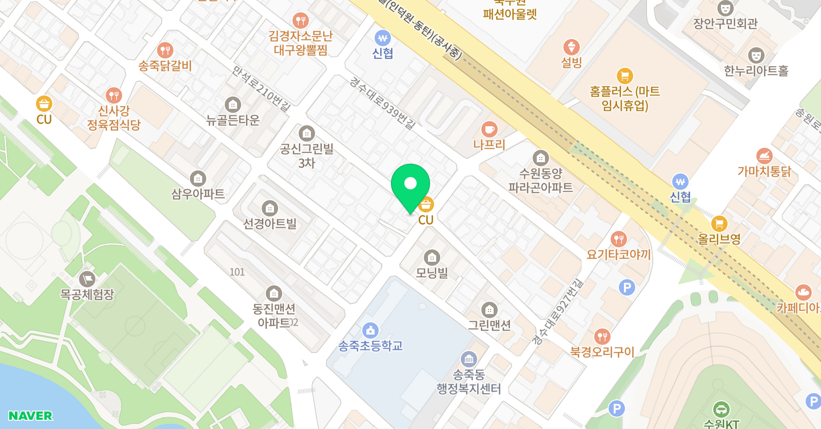 리조이스음악학원 위치