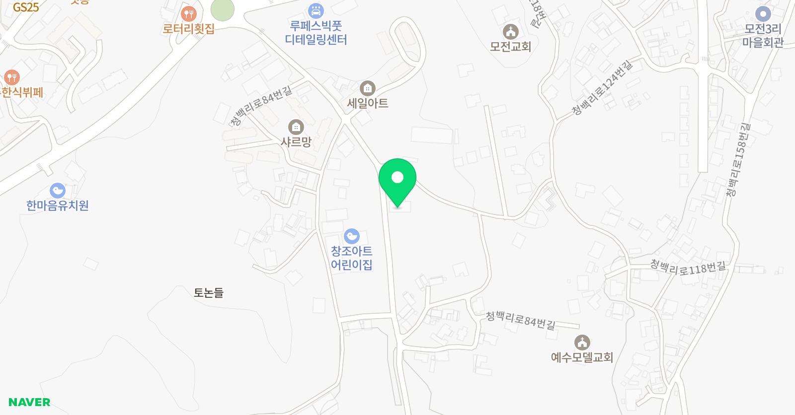글로벌러닝 센터 위치