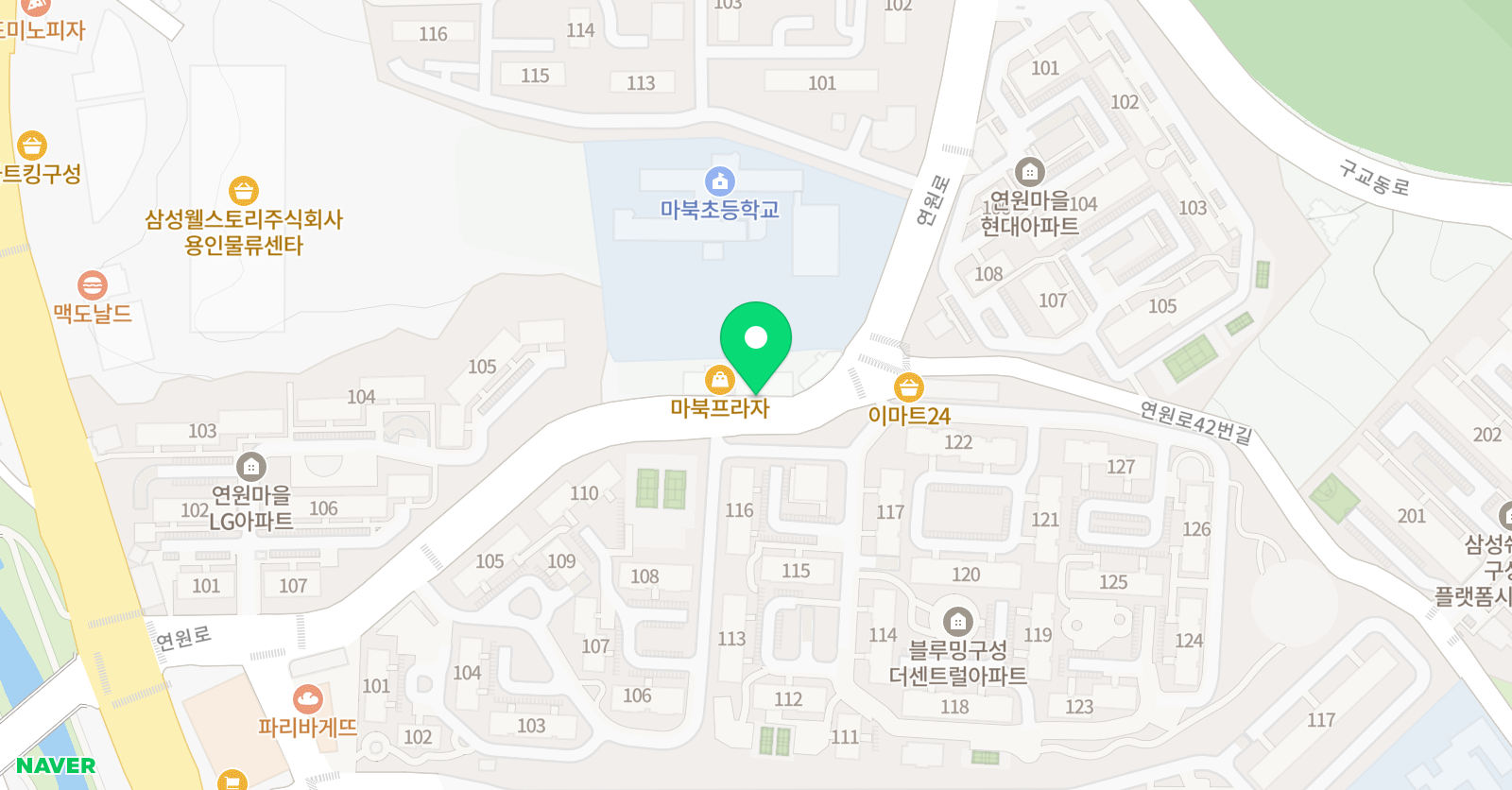 수학이즐거운아이들 수놀이터 위치