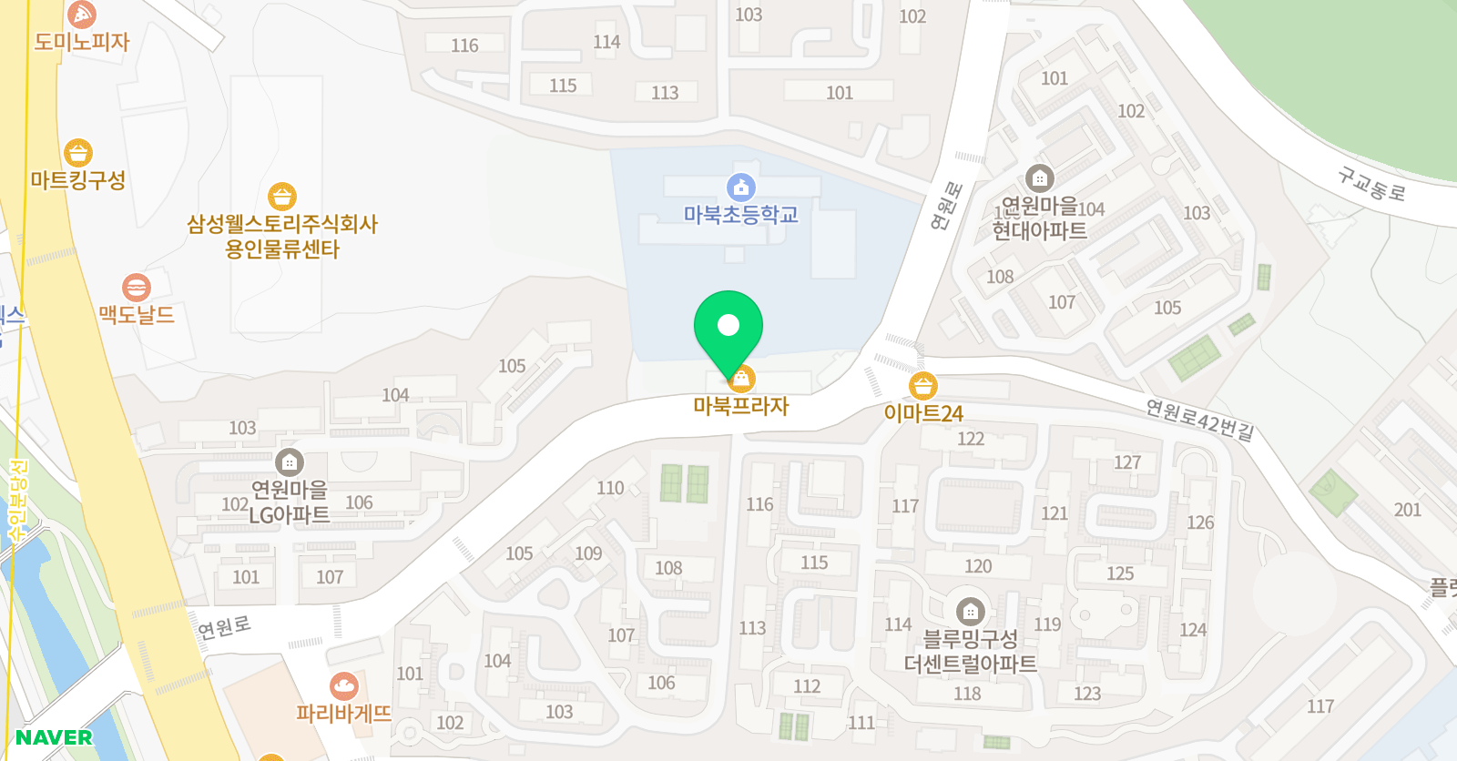 자람수학교습소 위치