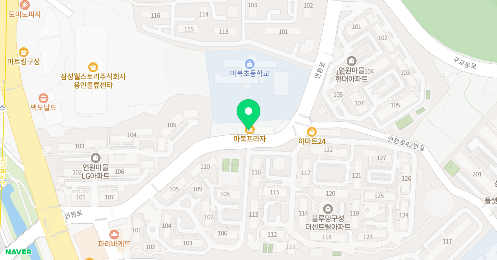 헬퍼스 수학전문학원 위치