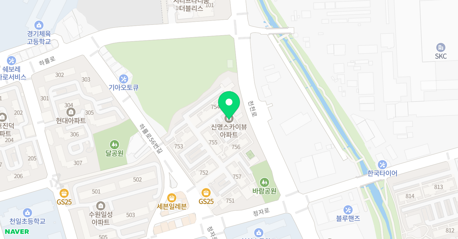 애플스포츠 위치