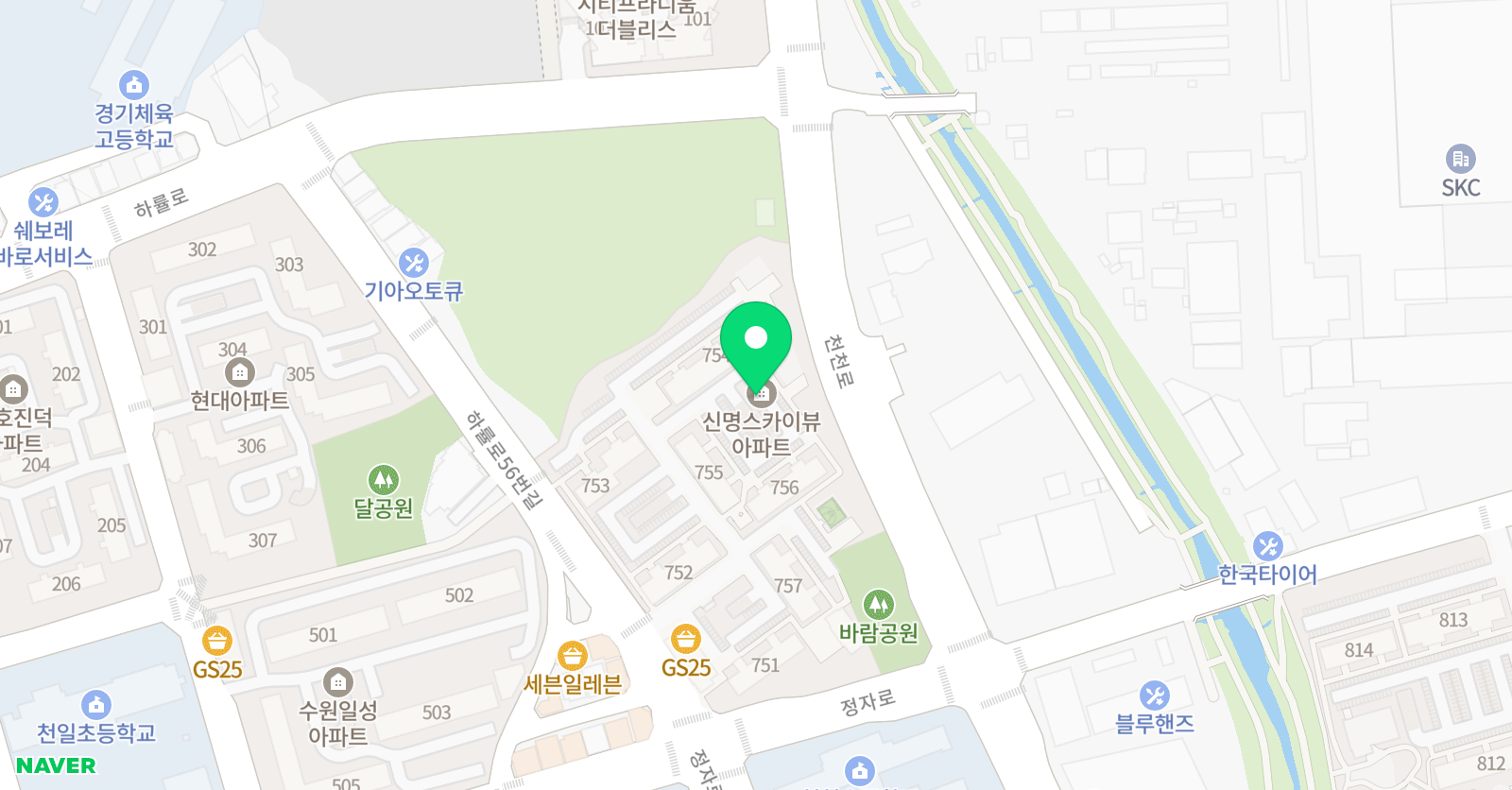 물감스푼 미술교습소 위치