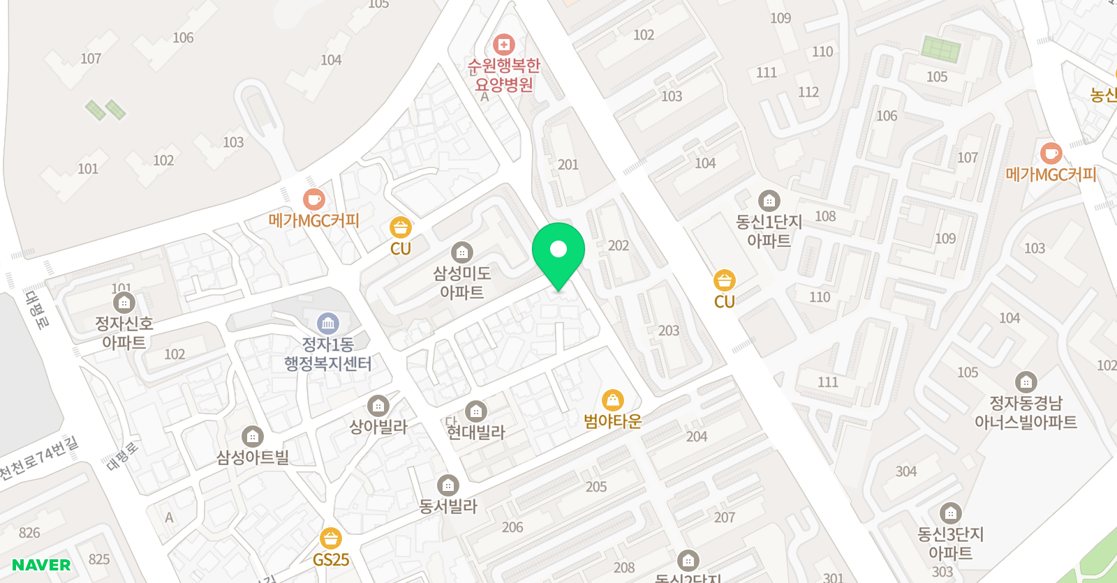 홍익아트슐레 미술교습소 위치