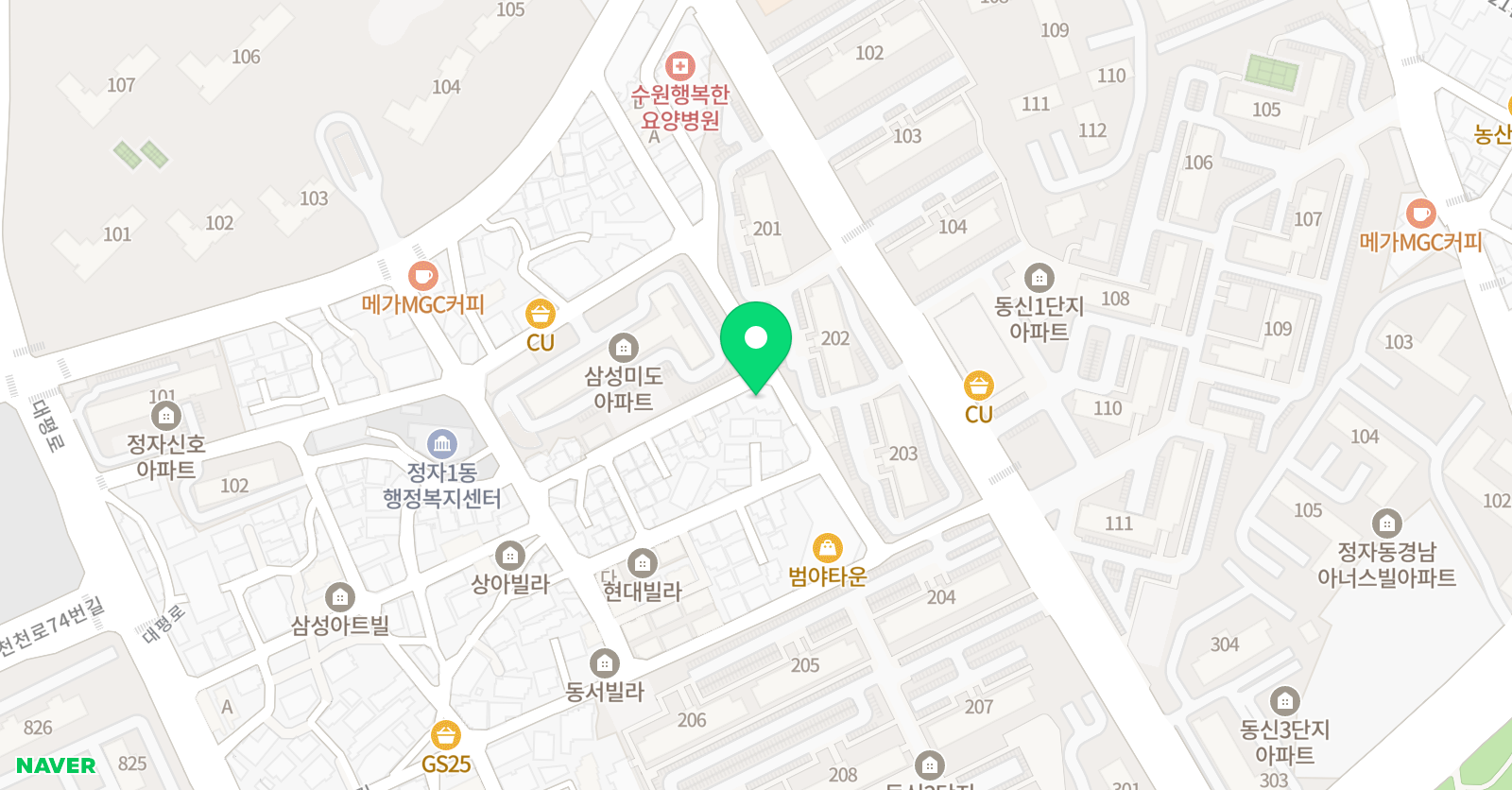 나나 음악학원 위치