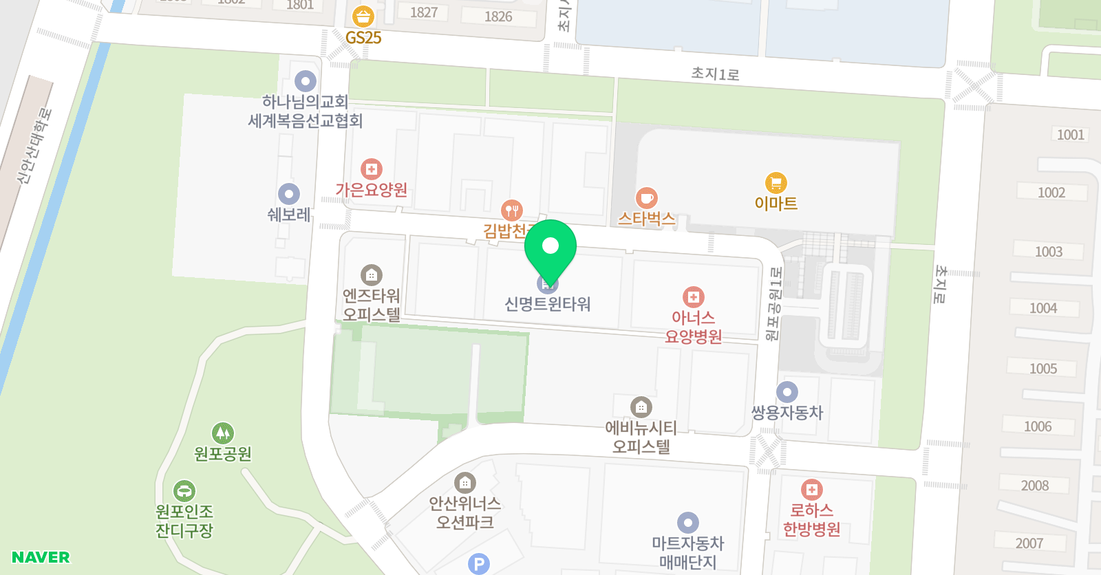 퍼스트 농구교실 위치