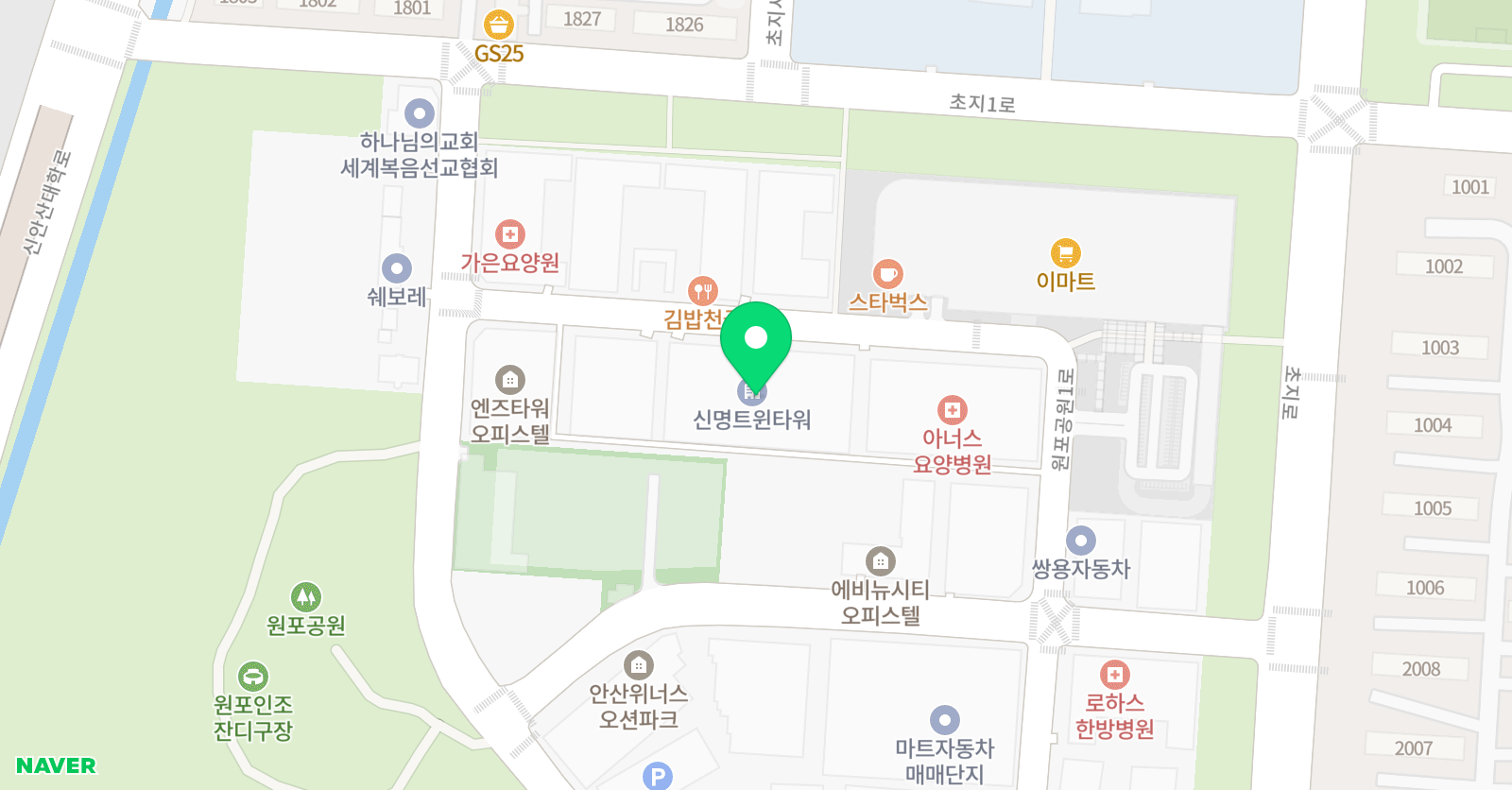 퍼스트농구교실 위치