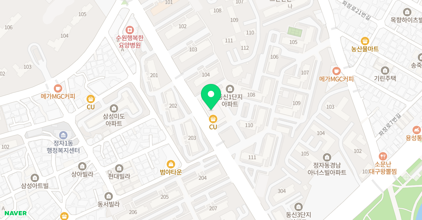 리드인 동신점 위치