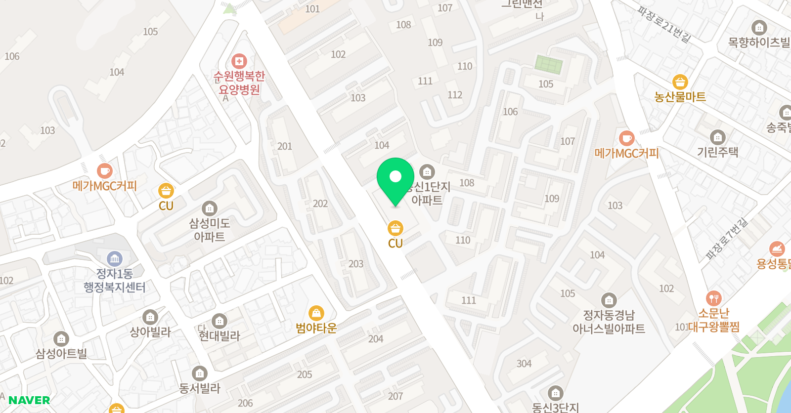 와이 수학학원 위치