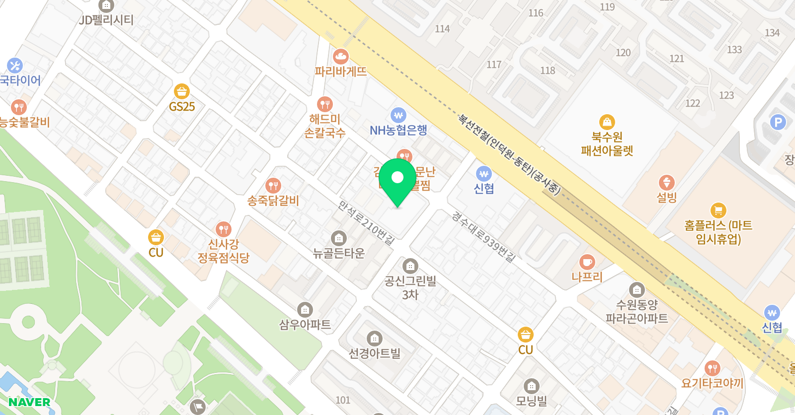 케이앤피 축구클럽 위치
