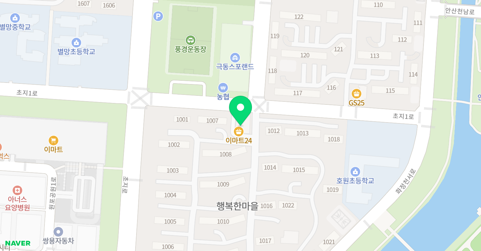 빌드앤그로우 매쓰캔학원 위치