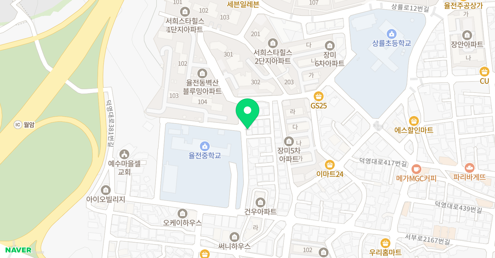 유클리드 학원 위치