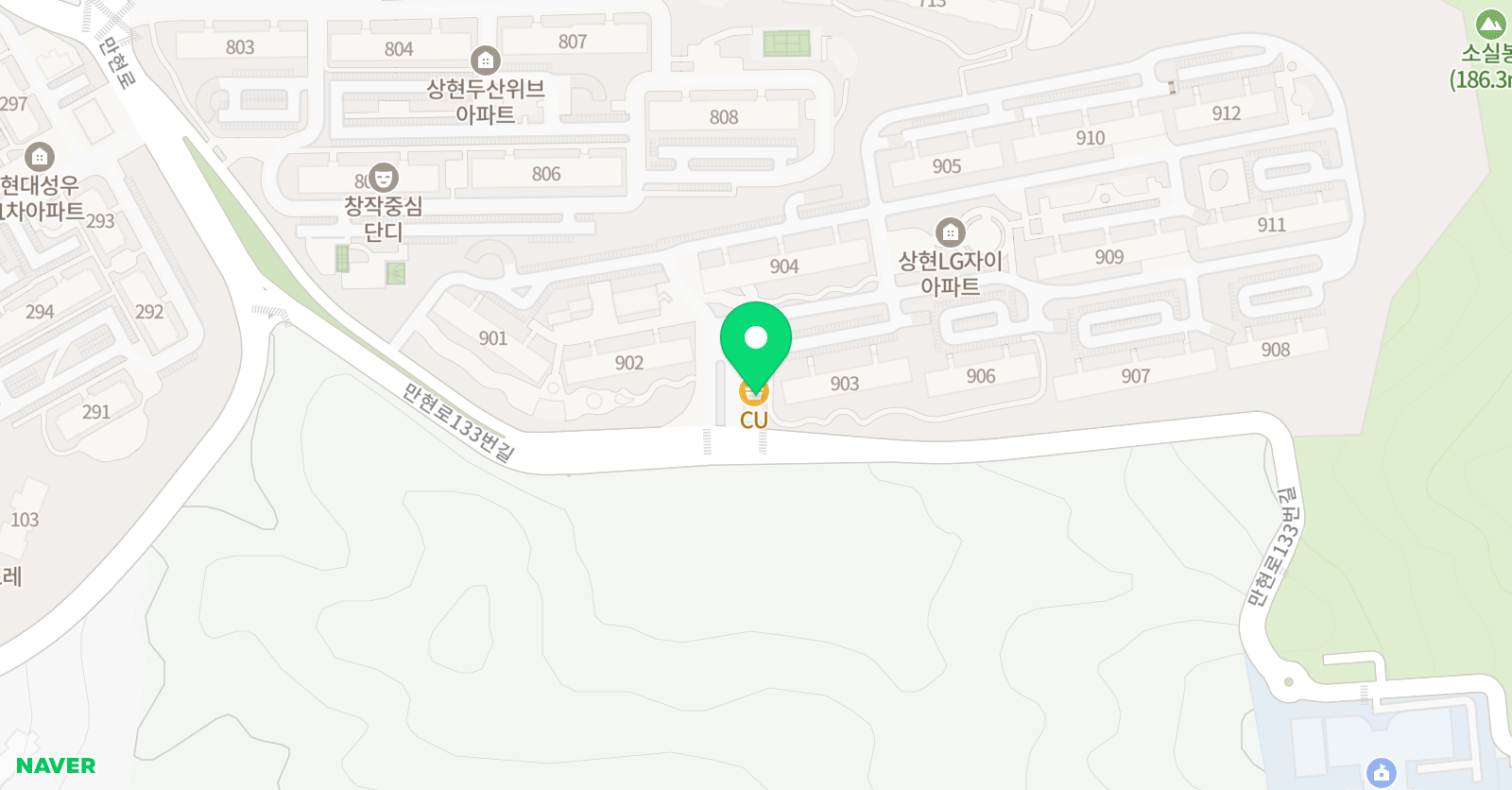 스마트해법 수학 상현LG자이점 위치