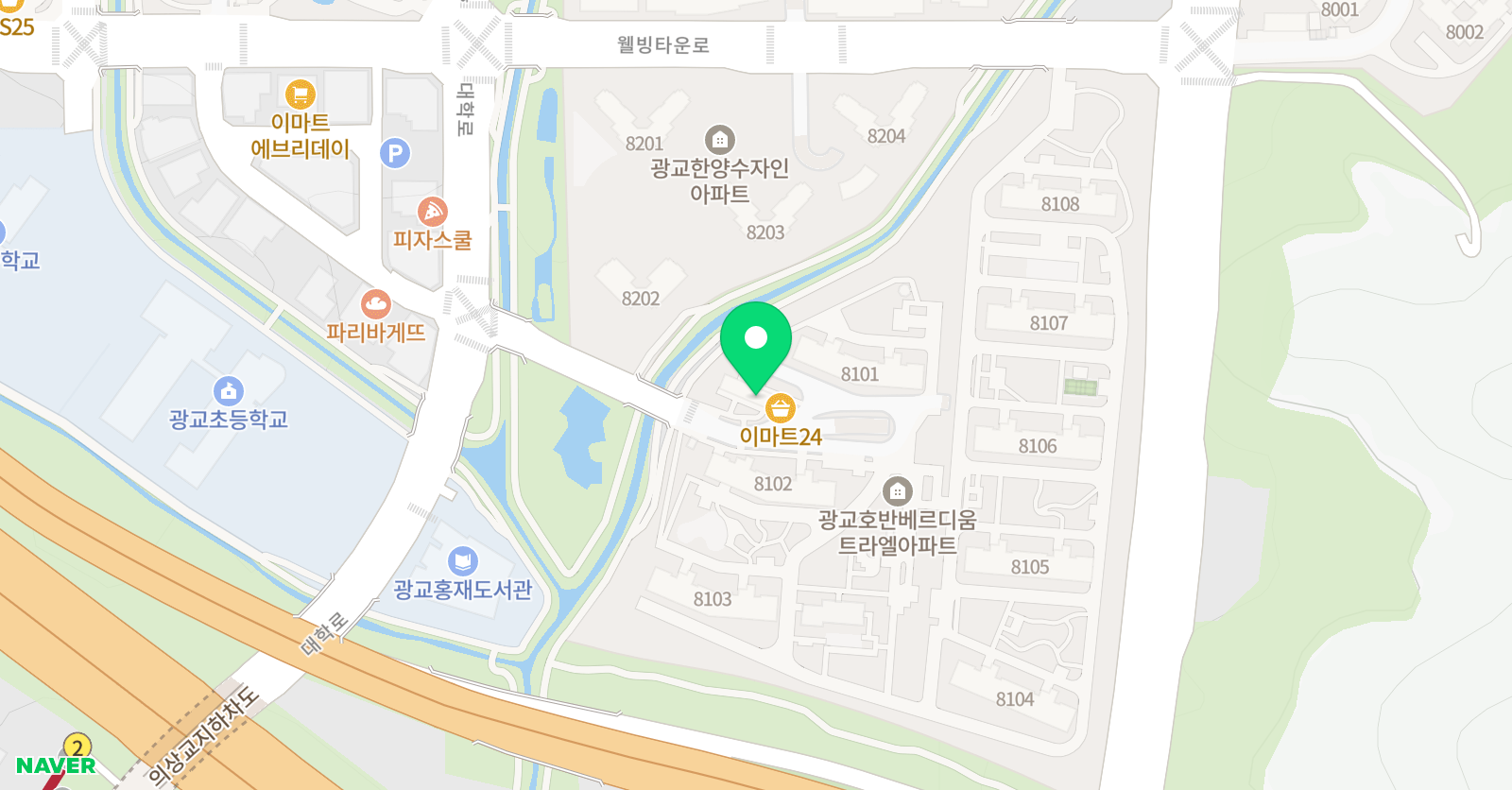 플레이팩토 광교웰빙센터 위치