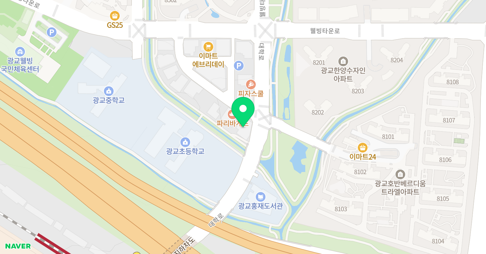 파머스영어 수원광교캠퍼스 위치