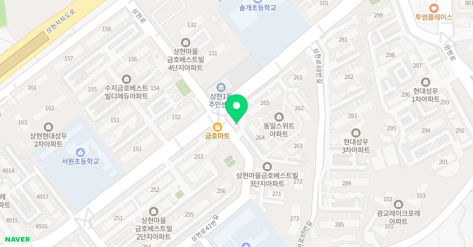 아트스튜디오 꼴로랑뜨 위치