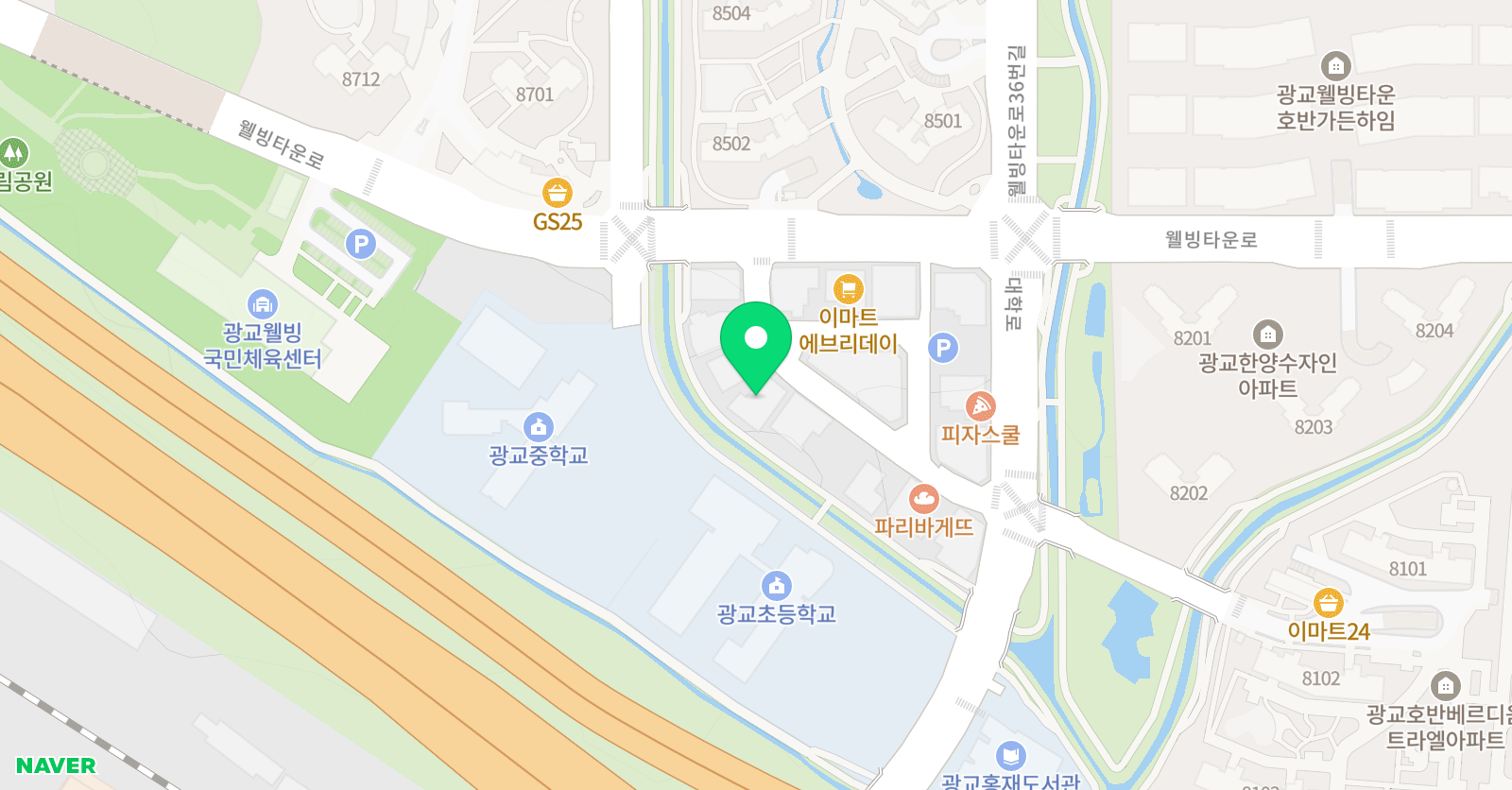 반듯한 영어학원 위치
