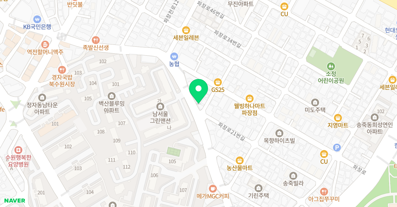 이수연 수학학원 위치