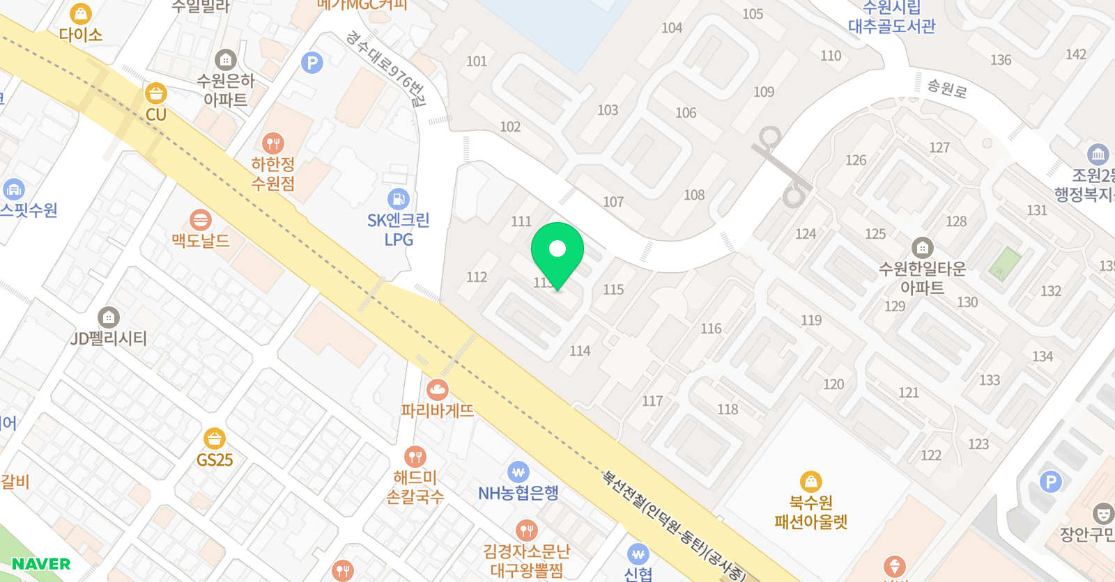 스마트해법 수학 한일쌍용점 위치