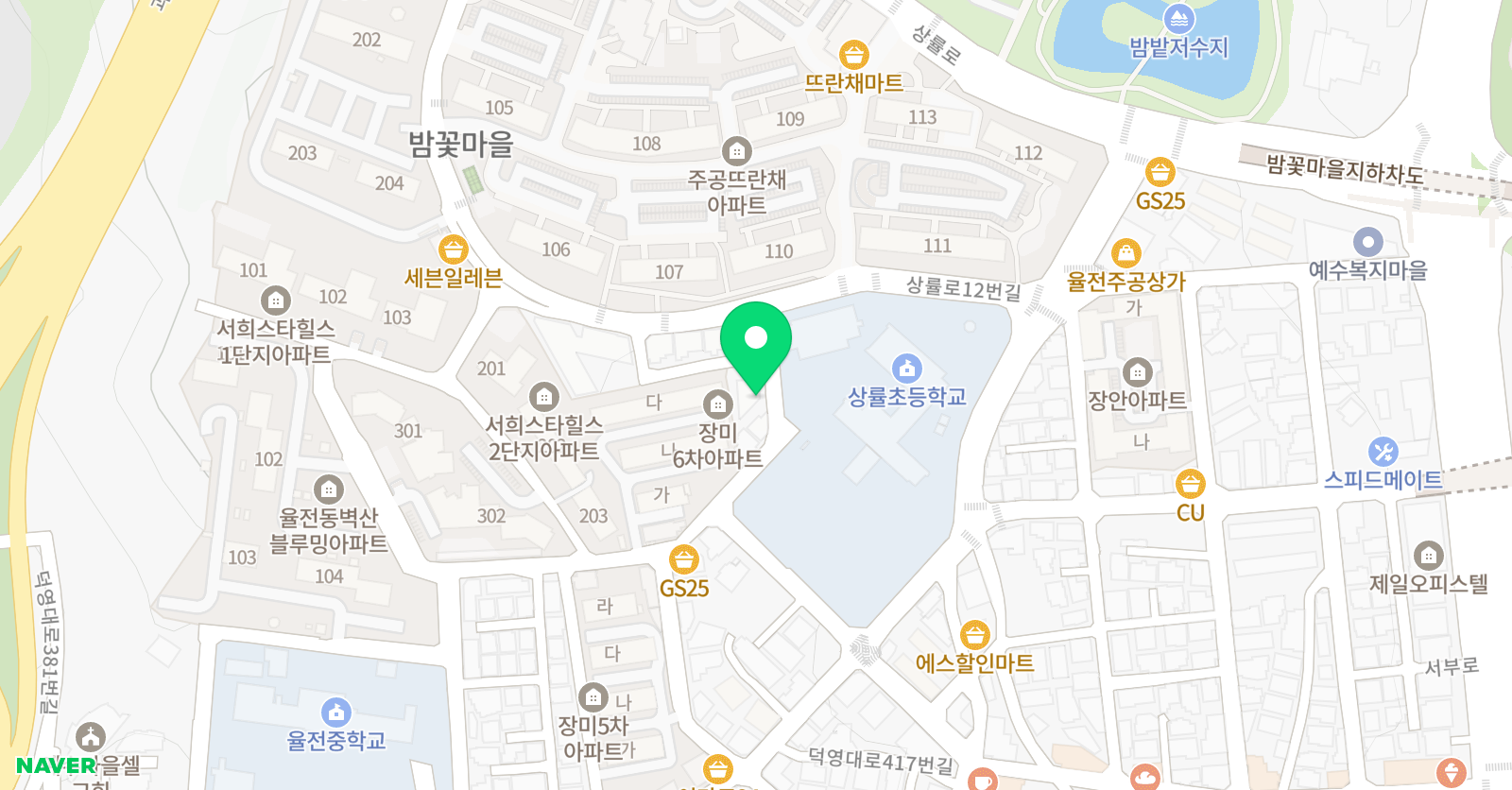 한마음 음악교습소 위치