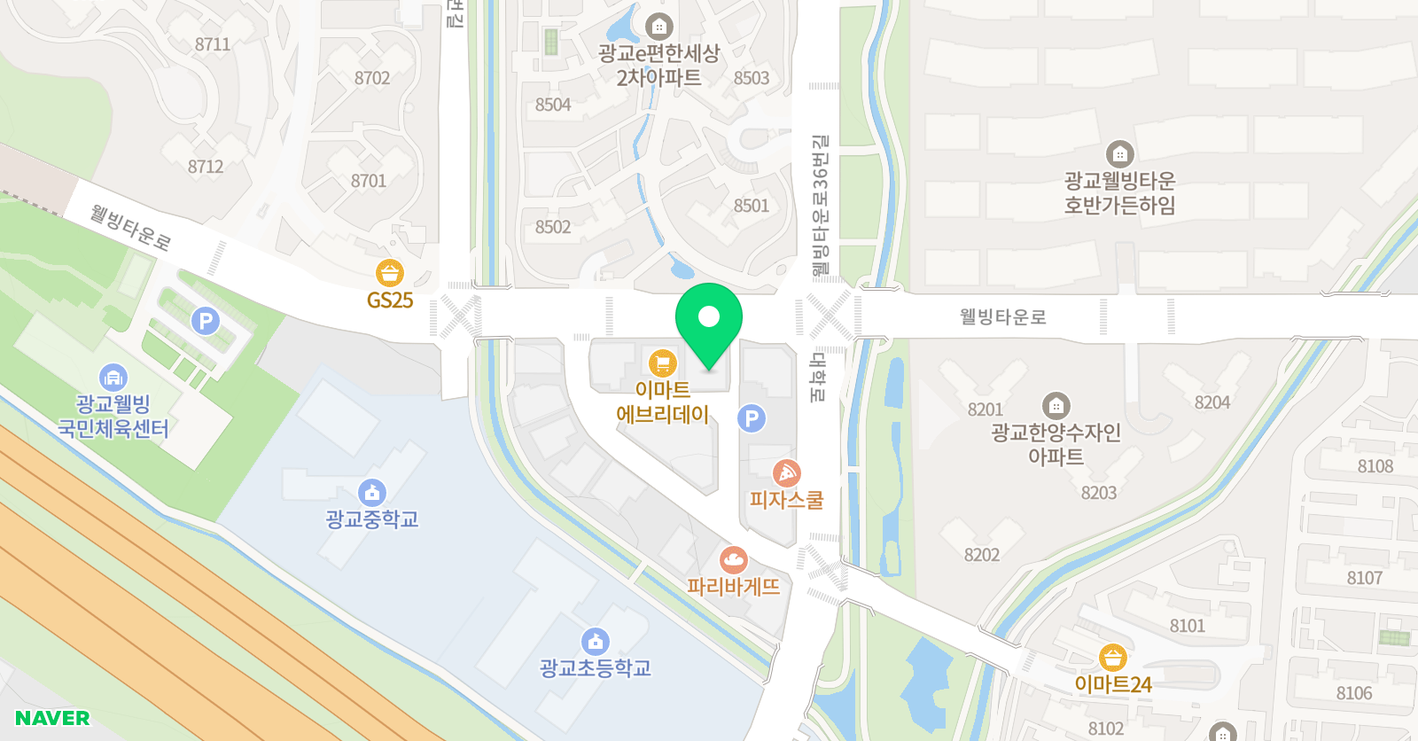 쁘띠엘 발레무용학원 위치