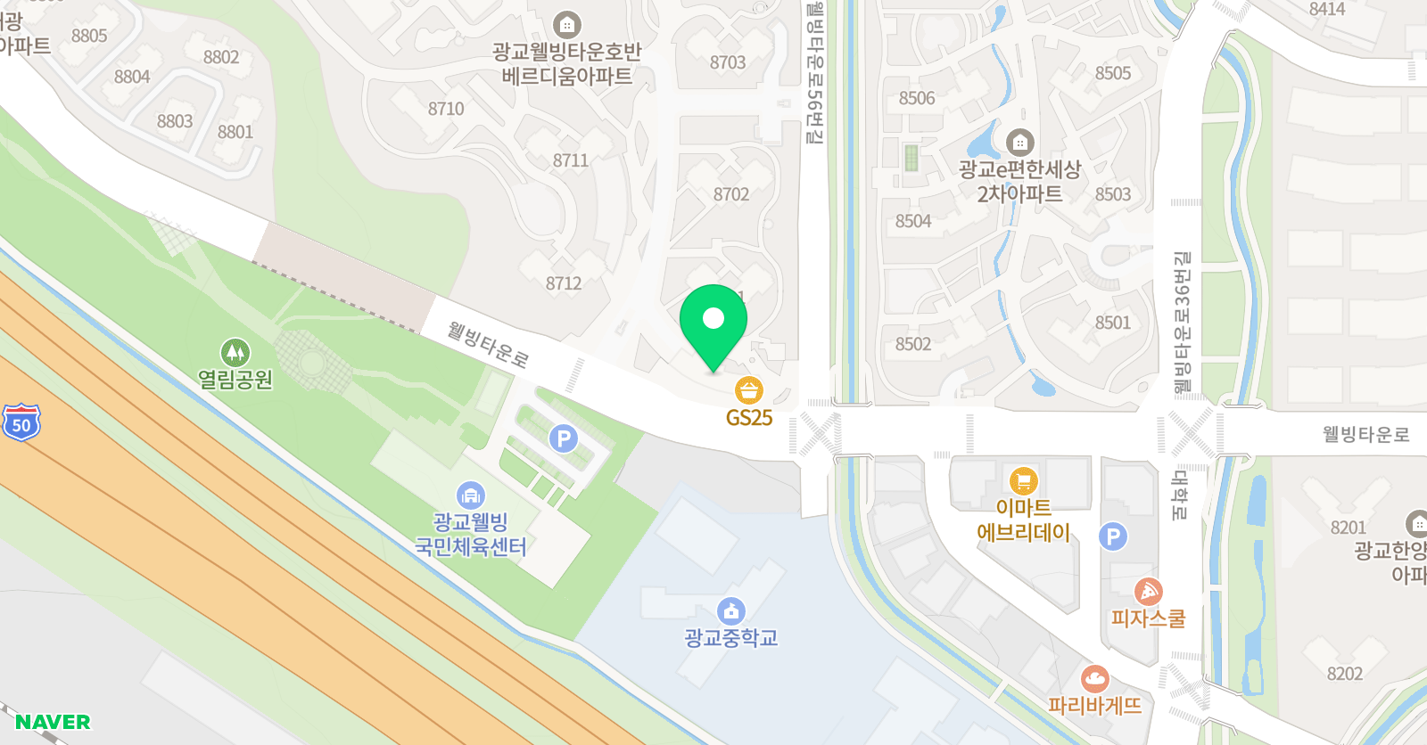 더오름 수학교습소 위치