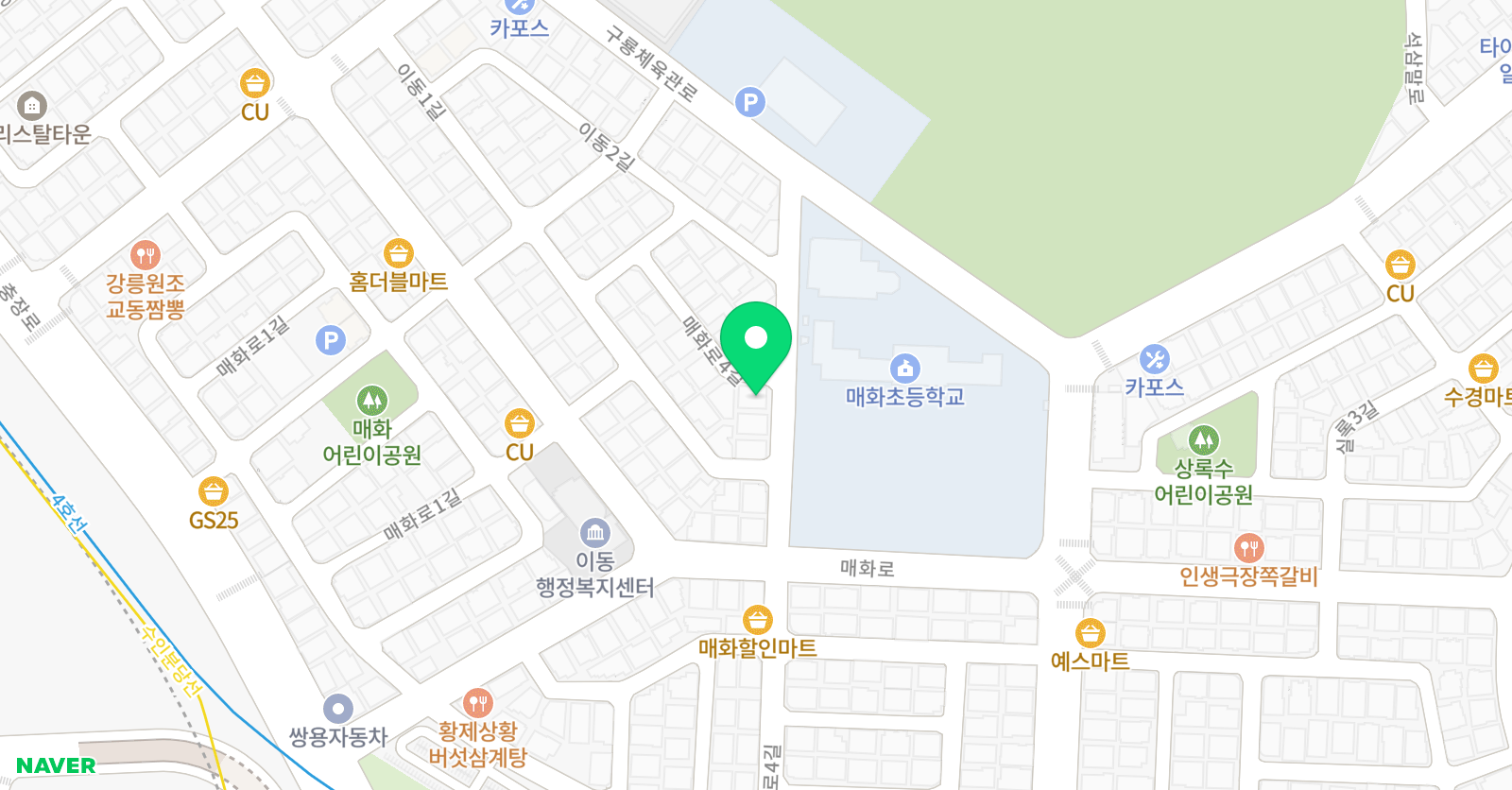 아트샘 미술학원 위치