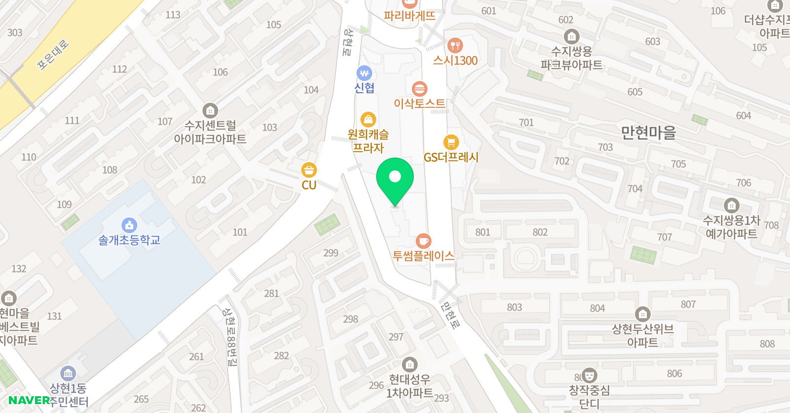르꽁뜨 아틀리에 위치