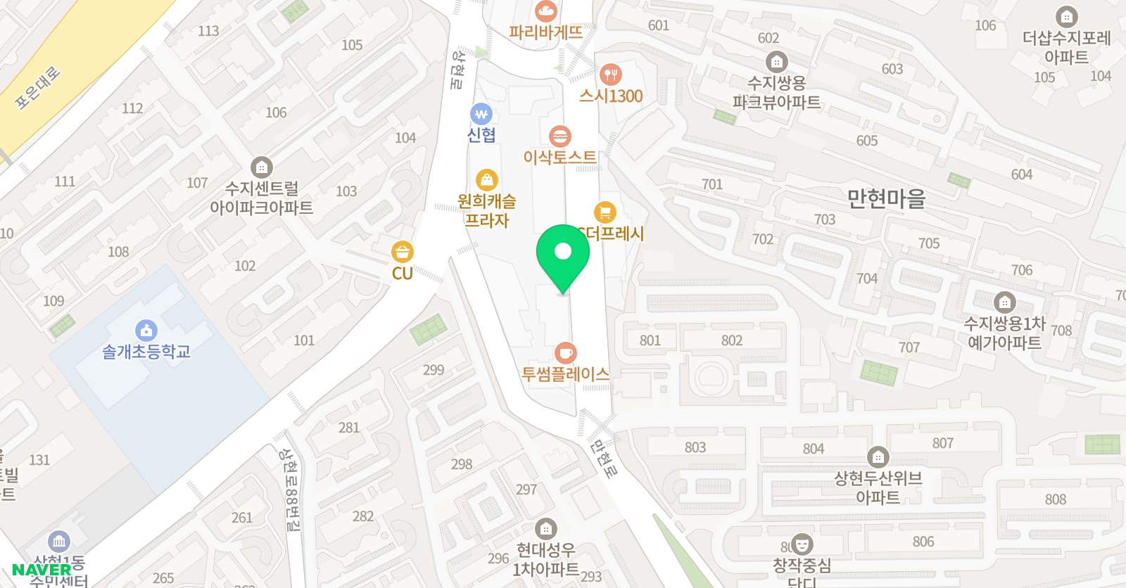 이현 음악학원 위치
