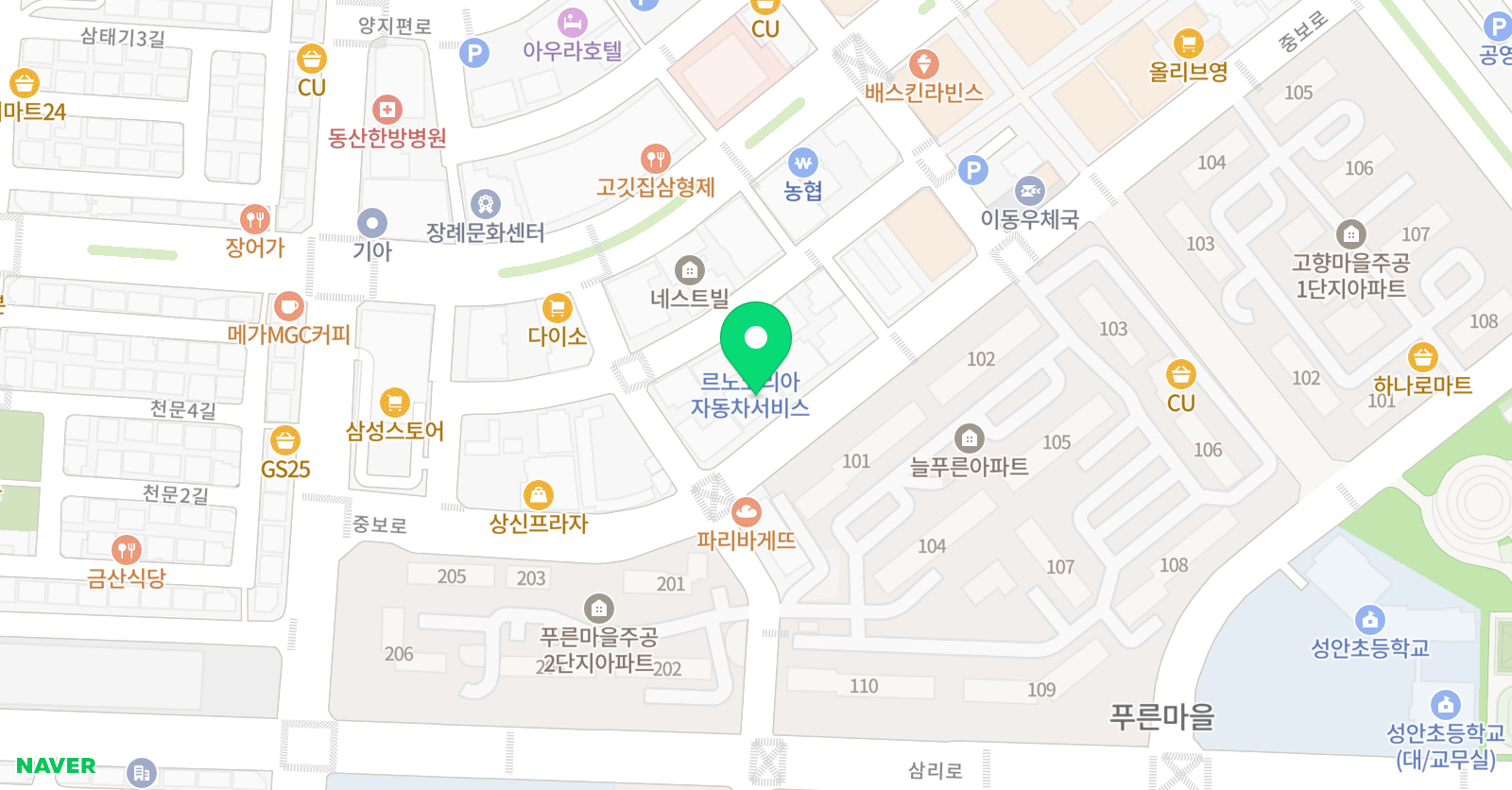 루루 태권스쿨 위치