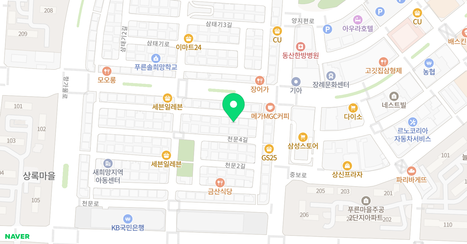 스튜디오 꿀비 위치