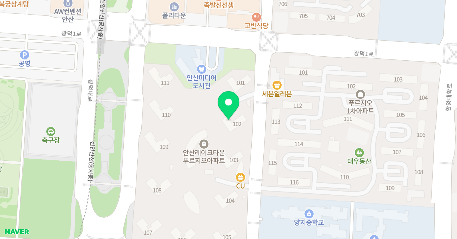해법독서논술 레이크타운독서논술 위치