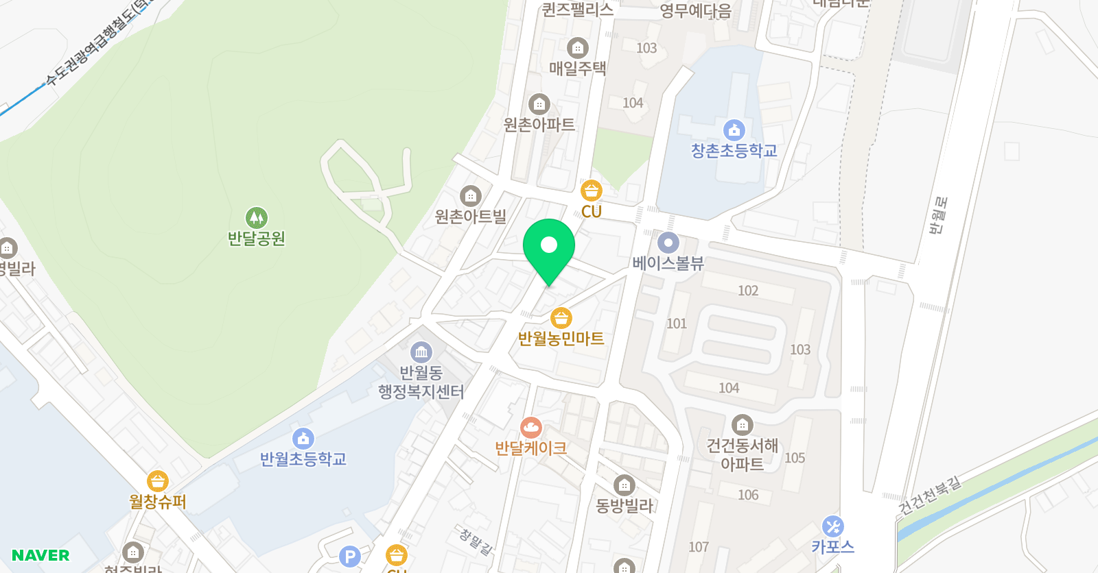 베스트 학원 위치