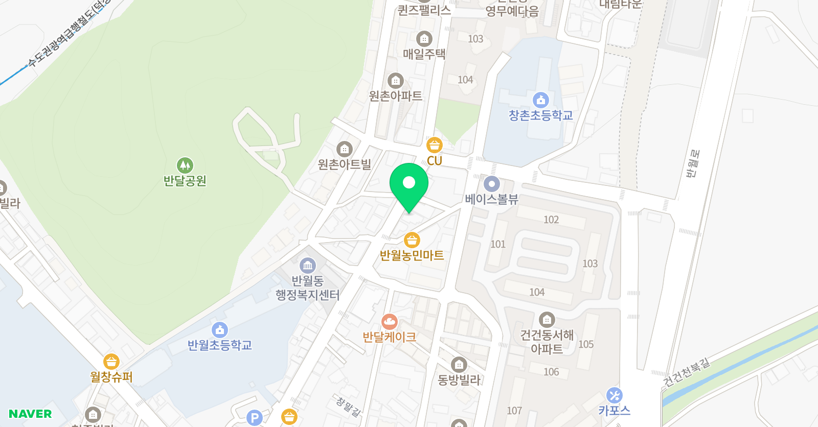 뉴턴 학원 위치