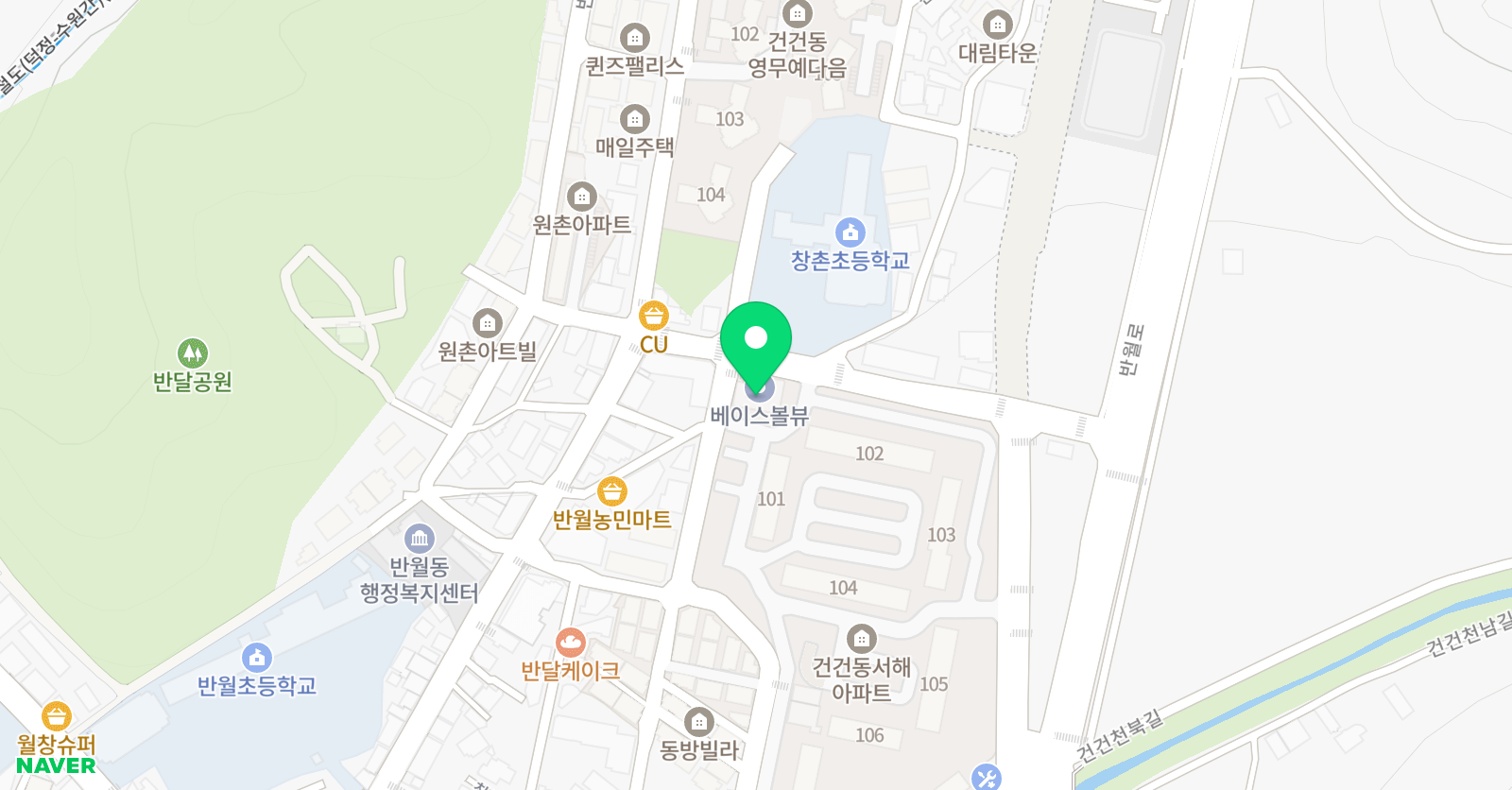 해냄 영어수학학원 위치