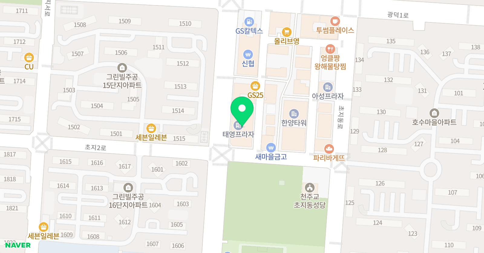 소리엘 음악학원 위치