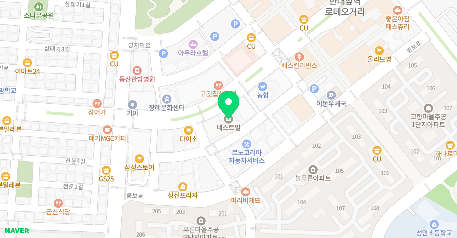 아벨 영수학원 위치
