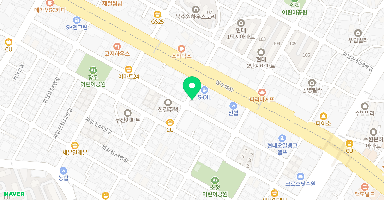 홍홍드럼 위치