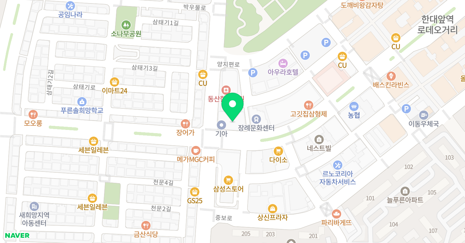 예종 에뚜왈 발레 아카데미 위치