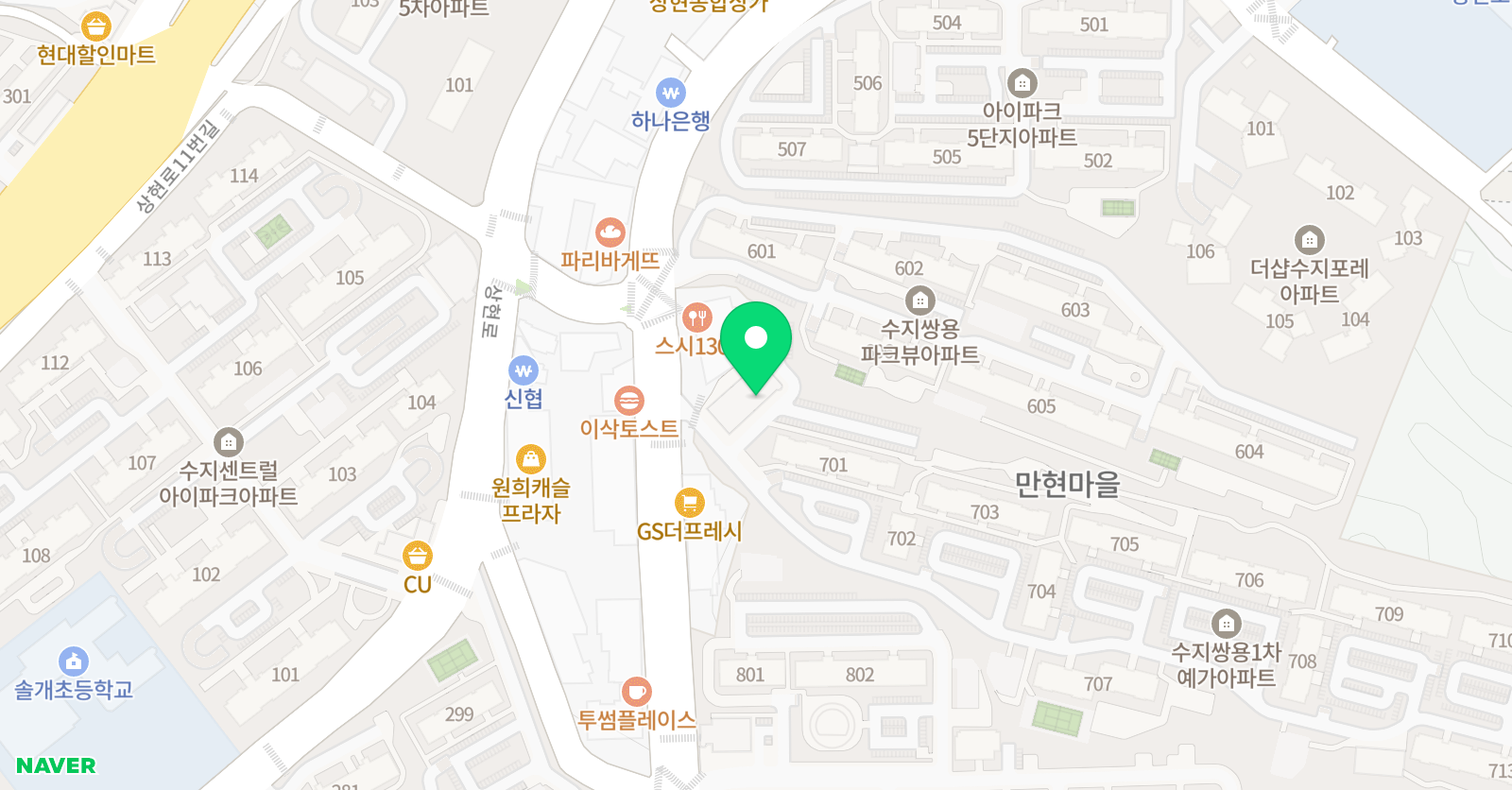 쿠아트 미술스튜디오 위치