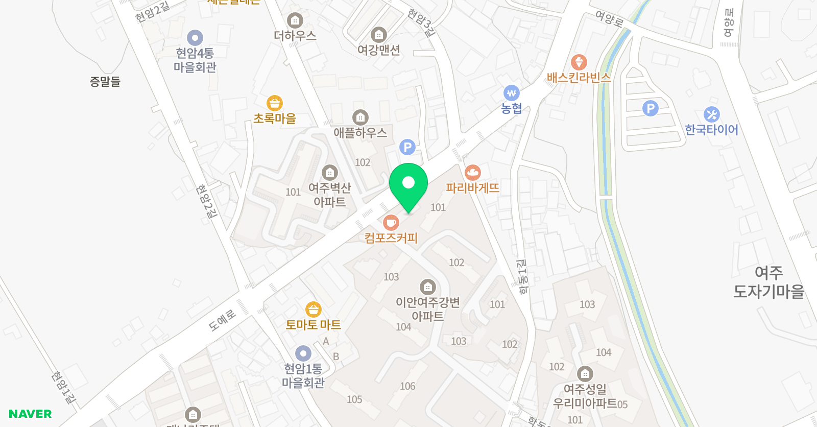 흰수염고래 미술학원 위치