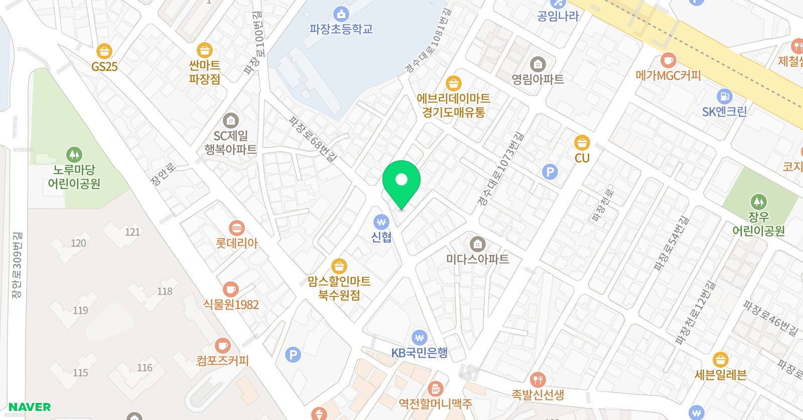 은빛청춘노래교실 위치
