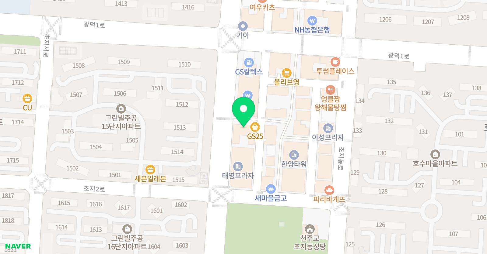 맨투맨 영수학원 위치