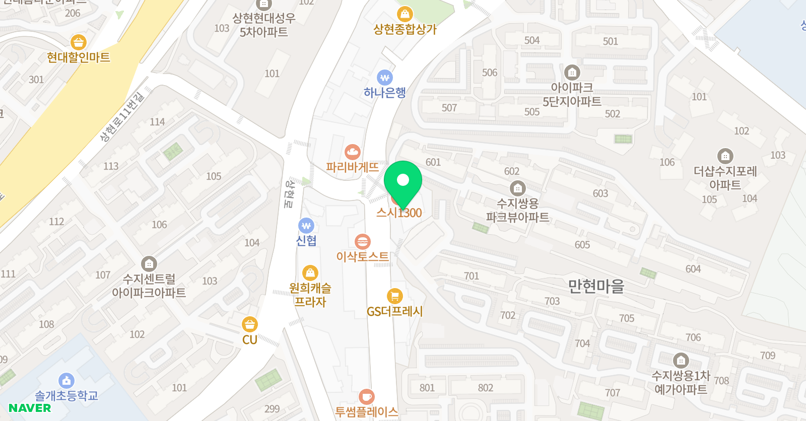 완이 수학 위치