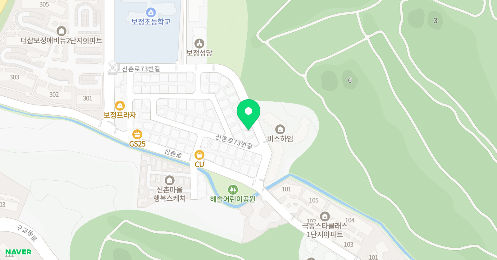보정 바이올린 위치