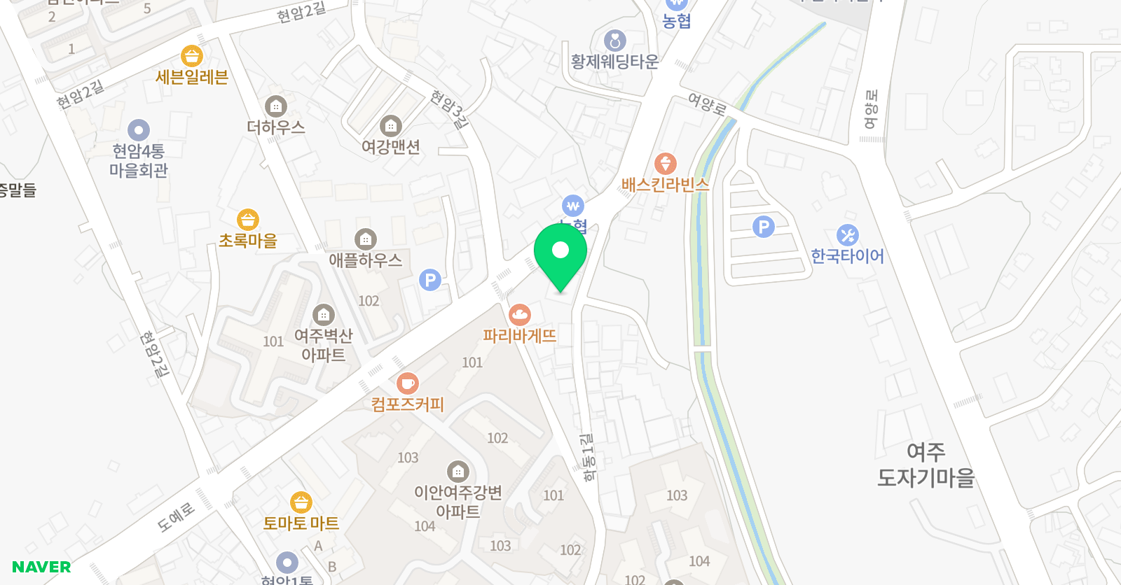 창조의아침 미술학원 위치