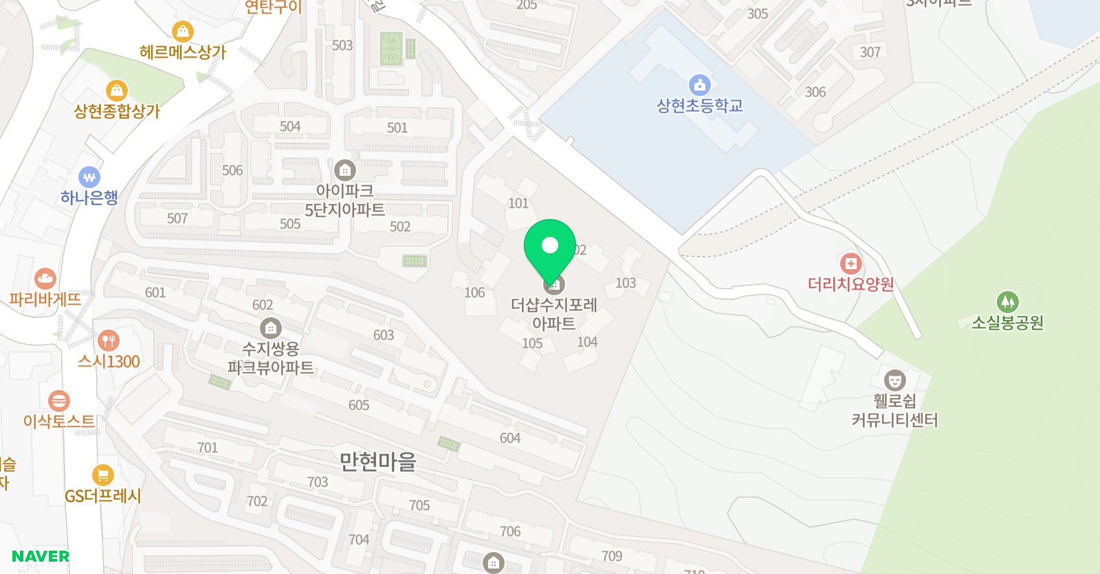 하랑국어논술 위치