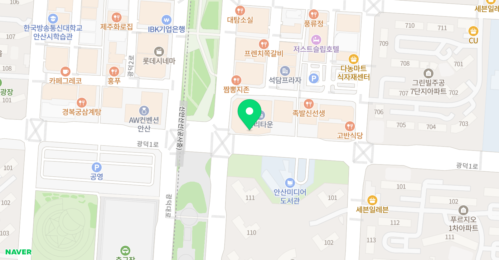 아이그림 미술학원 위치