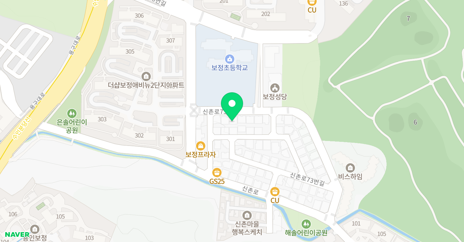 바다기린 미술학원 위치