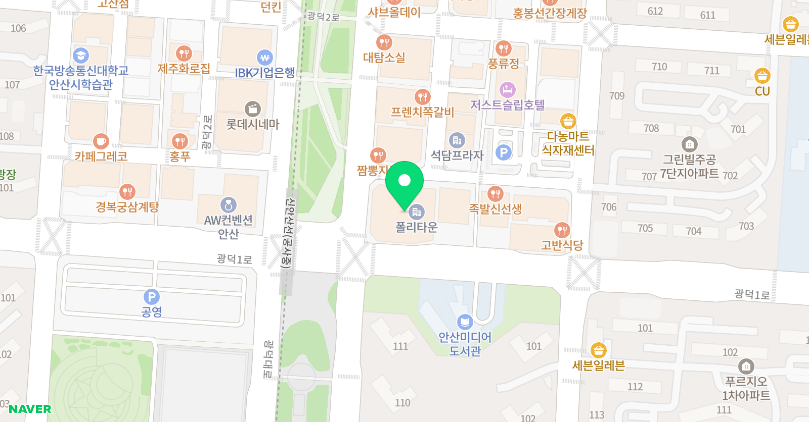 꿈꾸는피아니스트 음악학원 위치